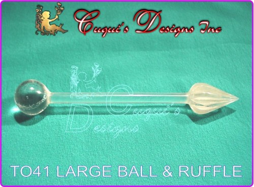 LARGE BALL AND RUFFLE MULTIPLE USE TOOL