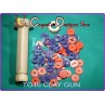 PLASTIC CLAY GUM WITH 62 DISC MULTIPLE USE TOOL