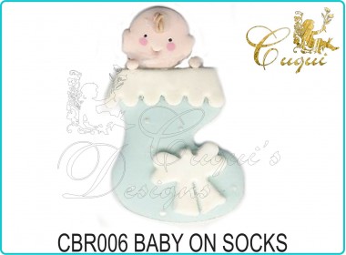 BABY ON SOCKS
