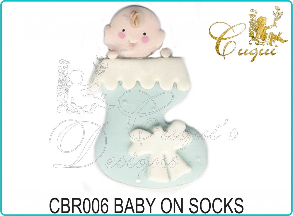 BABY ON SOCKS