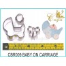 BABY ON CARRIAGE
