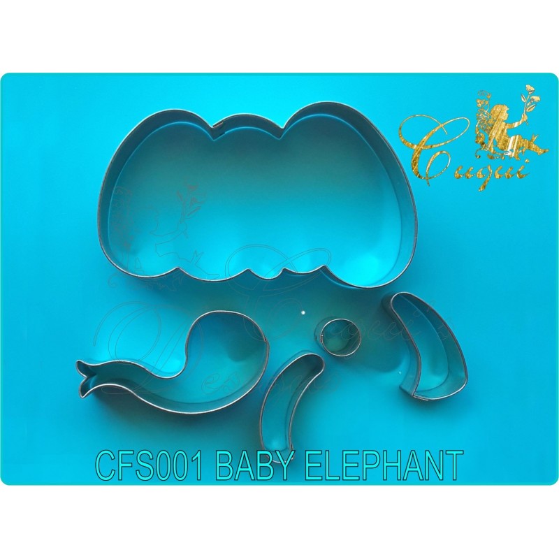 BABY ELEPHANT GUM PASTE CUTTER