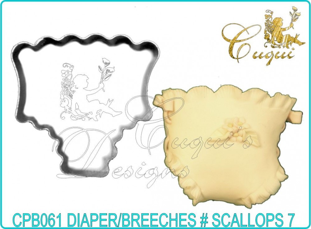 Baby Diaper Scallops No 7
