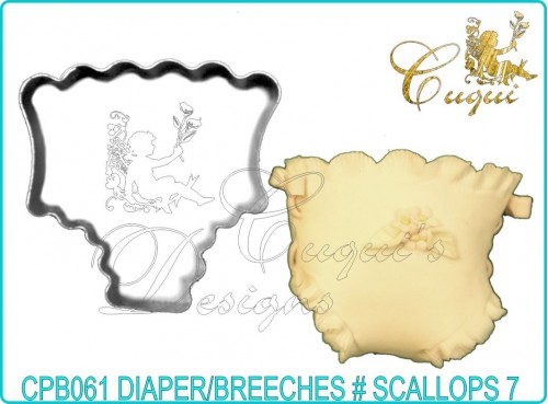 Baby Diaper Scallops No 7