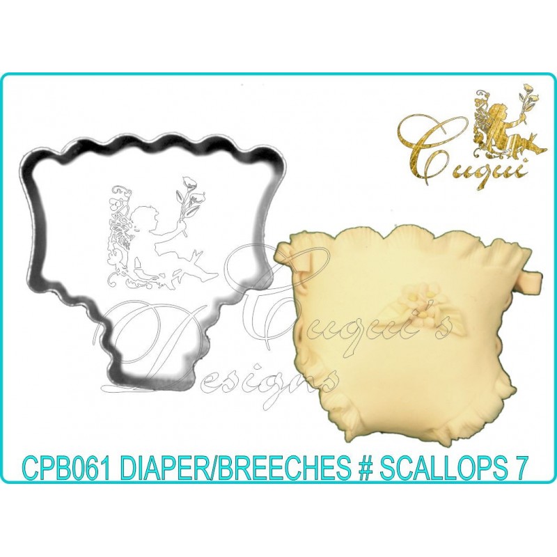 Baby Diaper Scallops No 7