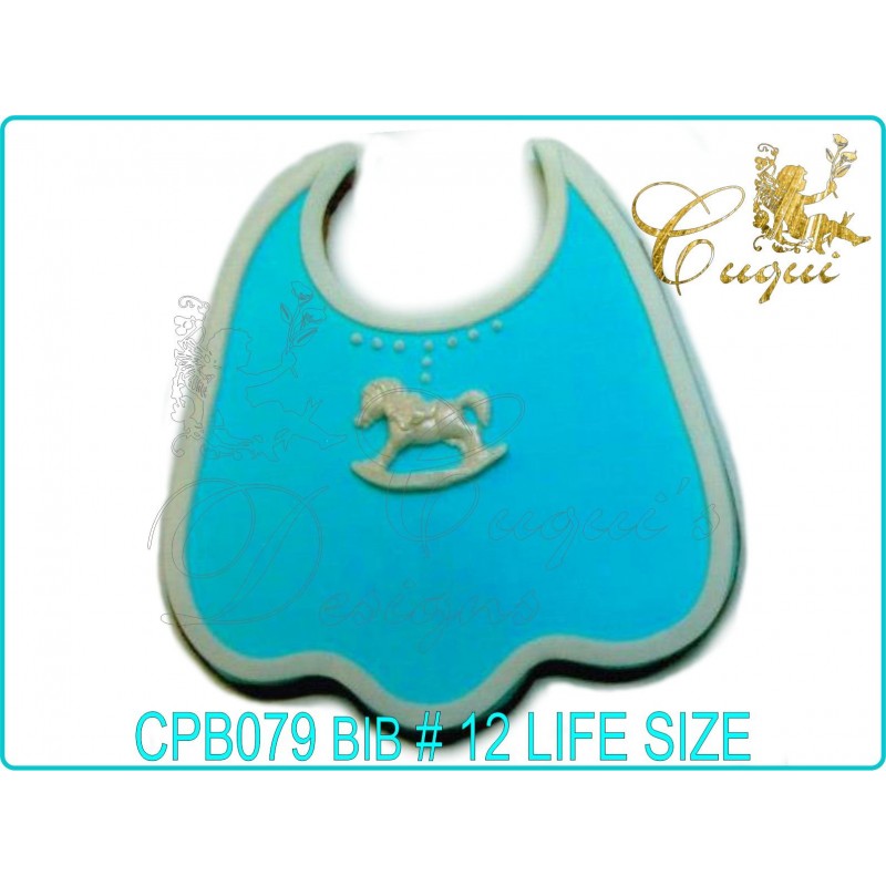 Baby Bib Cutter No. 12 Life Size