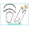 Baby Shoe Cutter No. 5