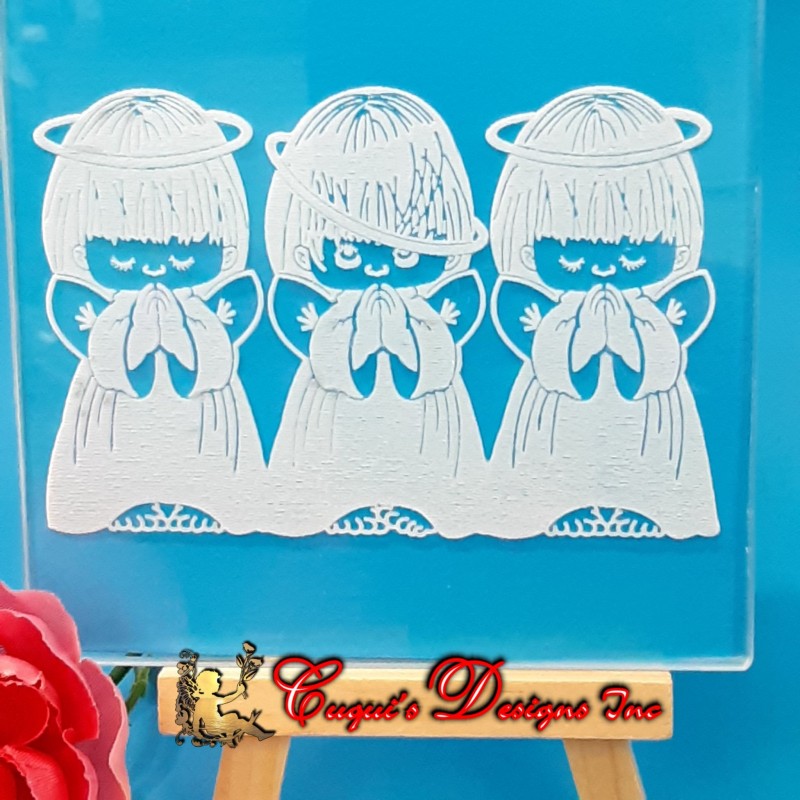ANGEL TILE Embosser Stamp