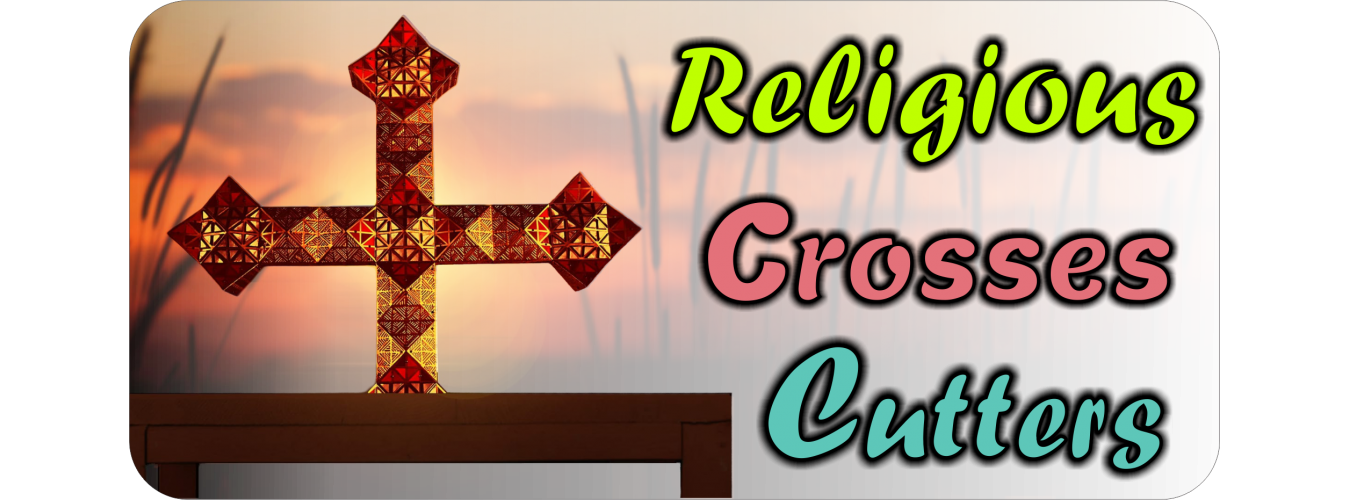 Cross & Faith Symbol Cutters | Religious Cake Tools | Sacred Decorating